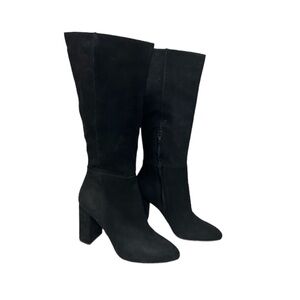 Steve Madden Elegant Black Over the Knee Boots